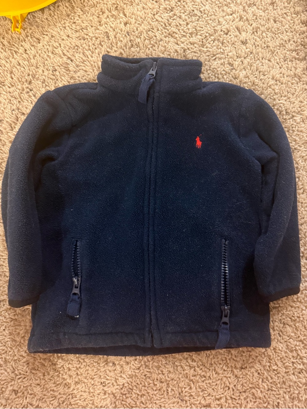 Navy blue fleece Ralph Lauren
